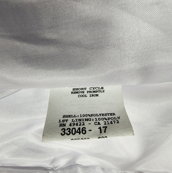 Gunne Sax Sleeveless Mini Ruffled Vintage Prom Dress Size 7 - Picture 10 of 14